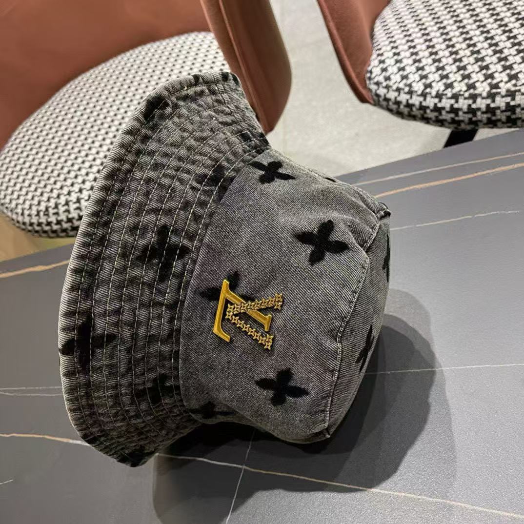 LVデニム四つ葉クローバーバケットハット【50%割引+送料無料】