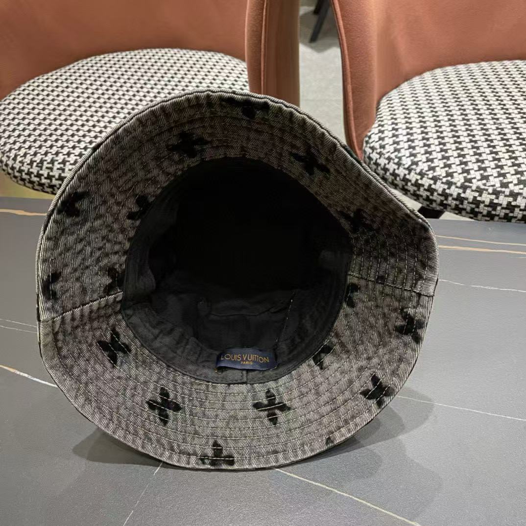 LVデニム四つ葉クローバーバケットハット【50%割引+送料無料】