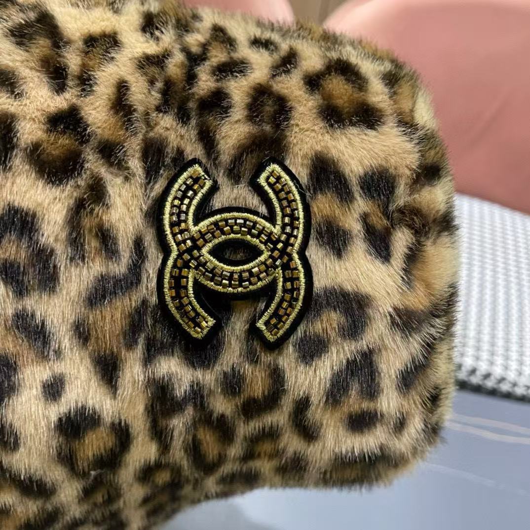 CHANE1 レオパード柄バケットハット【50％割引+送料無料】