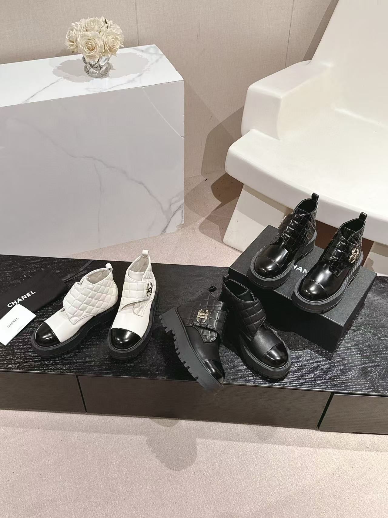 CHANE1 高品質 24B シープスキン レースアップブーツ【50％割引+送料無料】