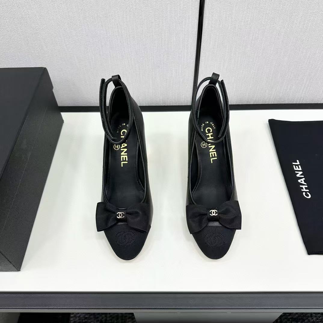 CHANE1 高品質ボウハイヒール【50％割引+送料無料】