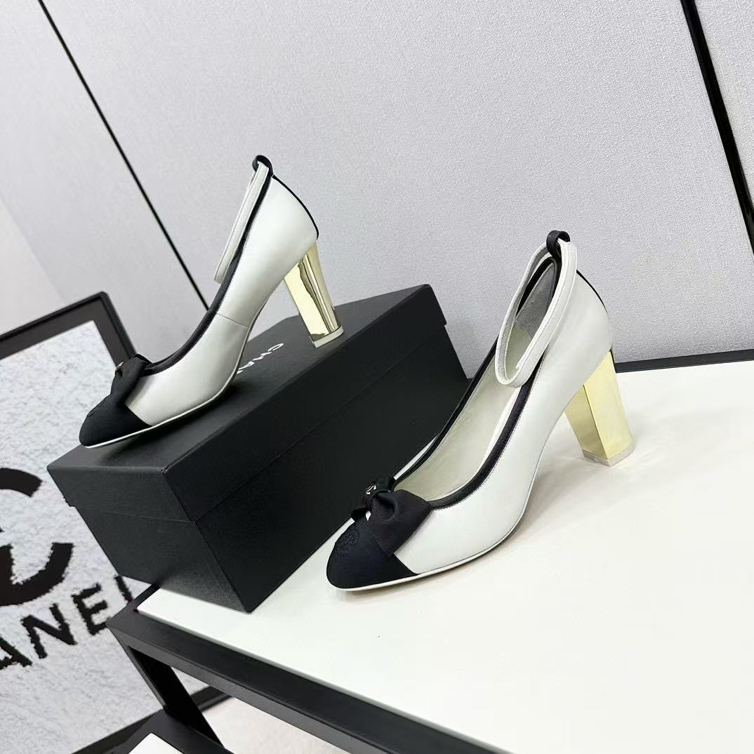CHANE1 高品質ボウハイヒール【50％割引+送料無料】