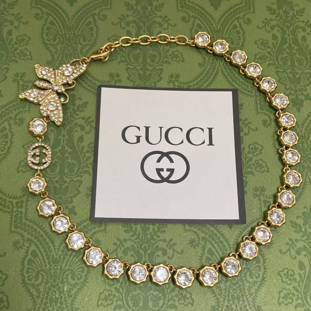 DI0R ボウ ダブル G ネックレス【50%割引+送料無料】