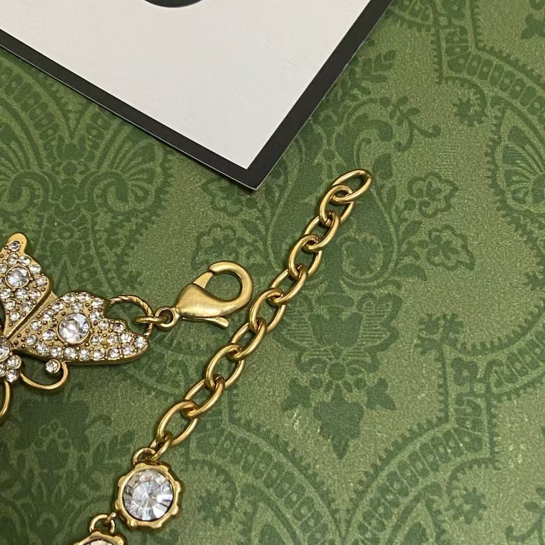 DI0R ボウ ダブル G ネックレス【50%割引+送料無料】