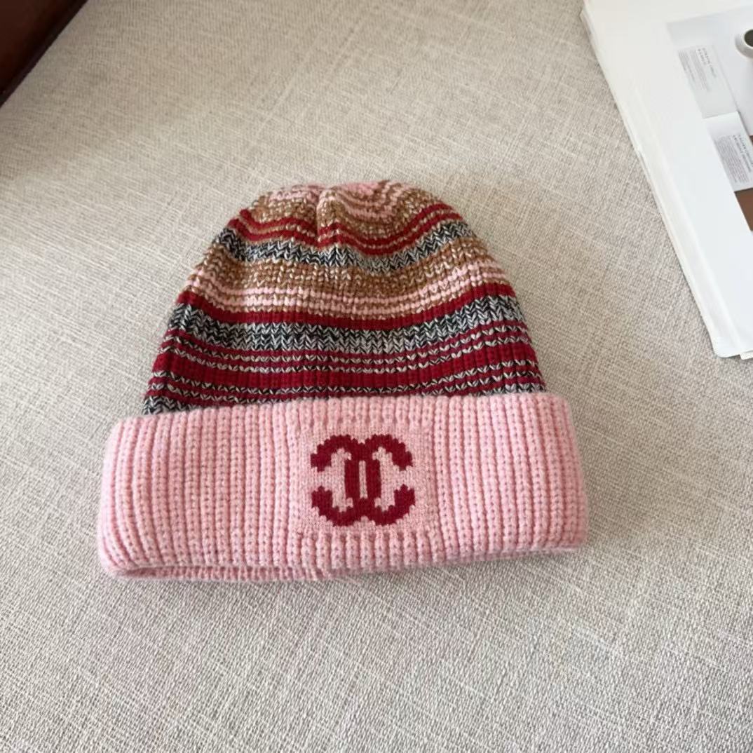 CHANE1 ダブルCロゴニット防寒帽子【50％割引+送料無料】