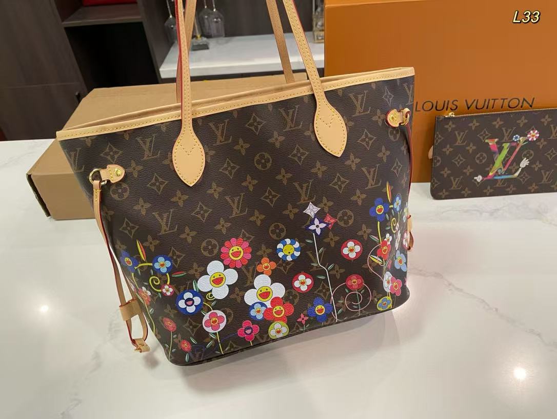 LV neverfullショッピングバッグ【50％割引+送料無料】