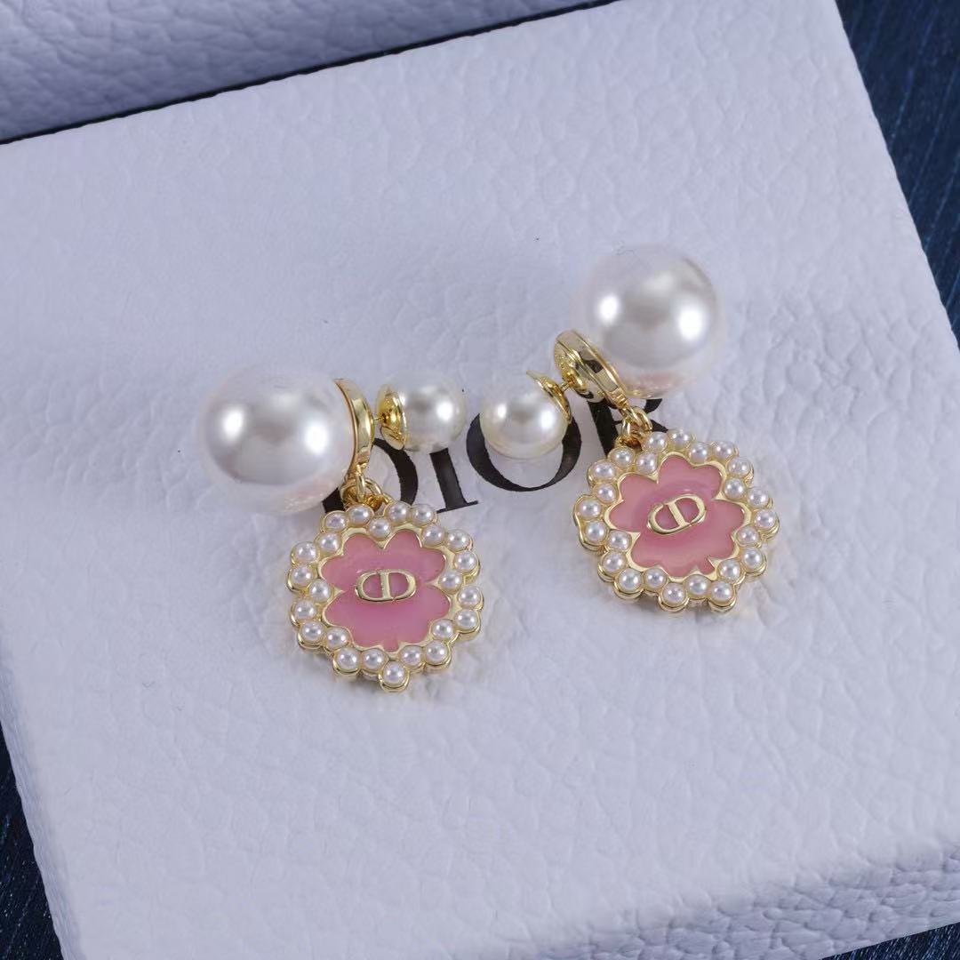 DI0R CD パール スタッド ピアス【50％割引+送料無料】