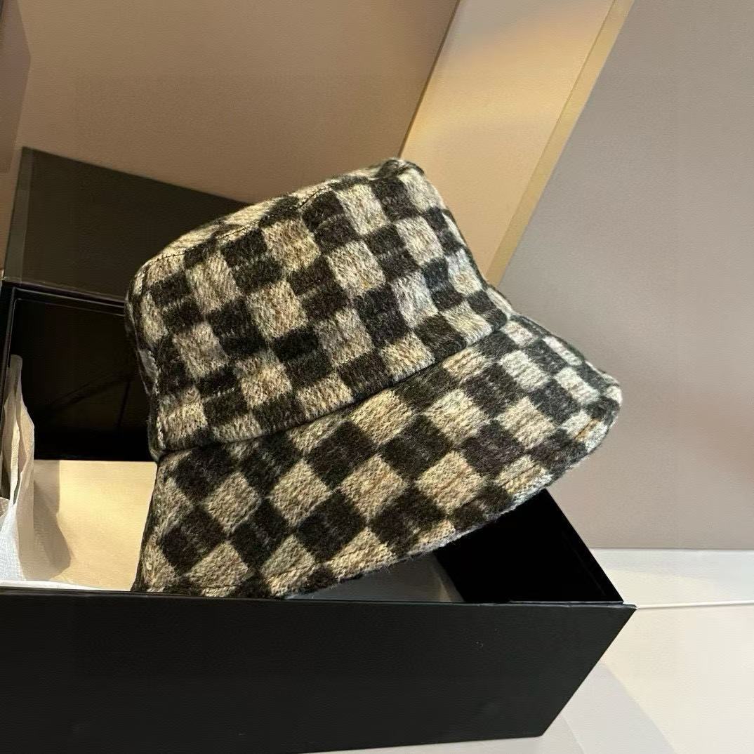 LV チェッカーボード バケットハット【50％割引+送料無料】