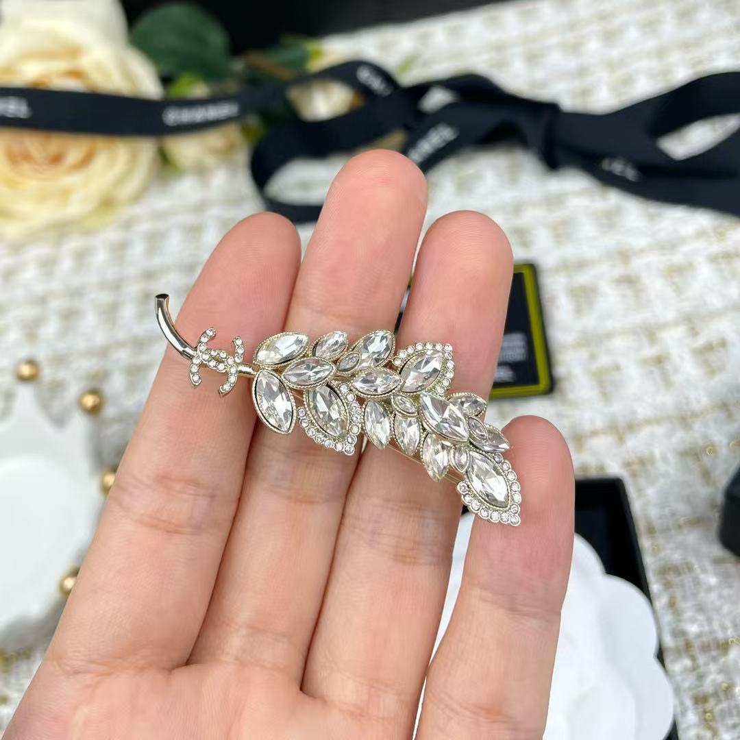 CHANE1 小麦穂ブローチ【50％割引+送料無料】