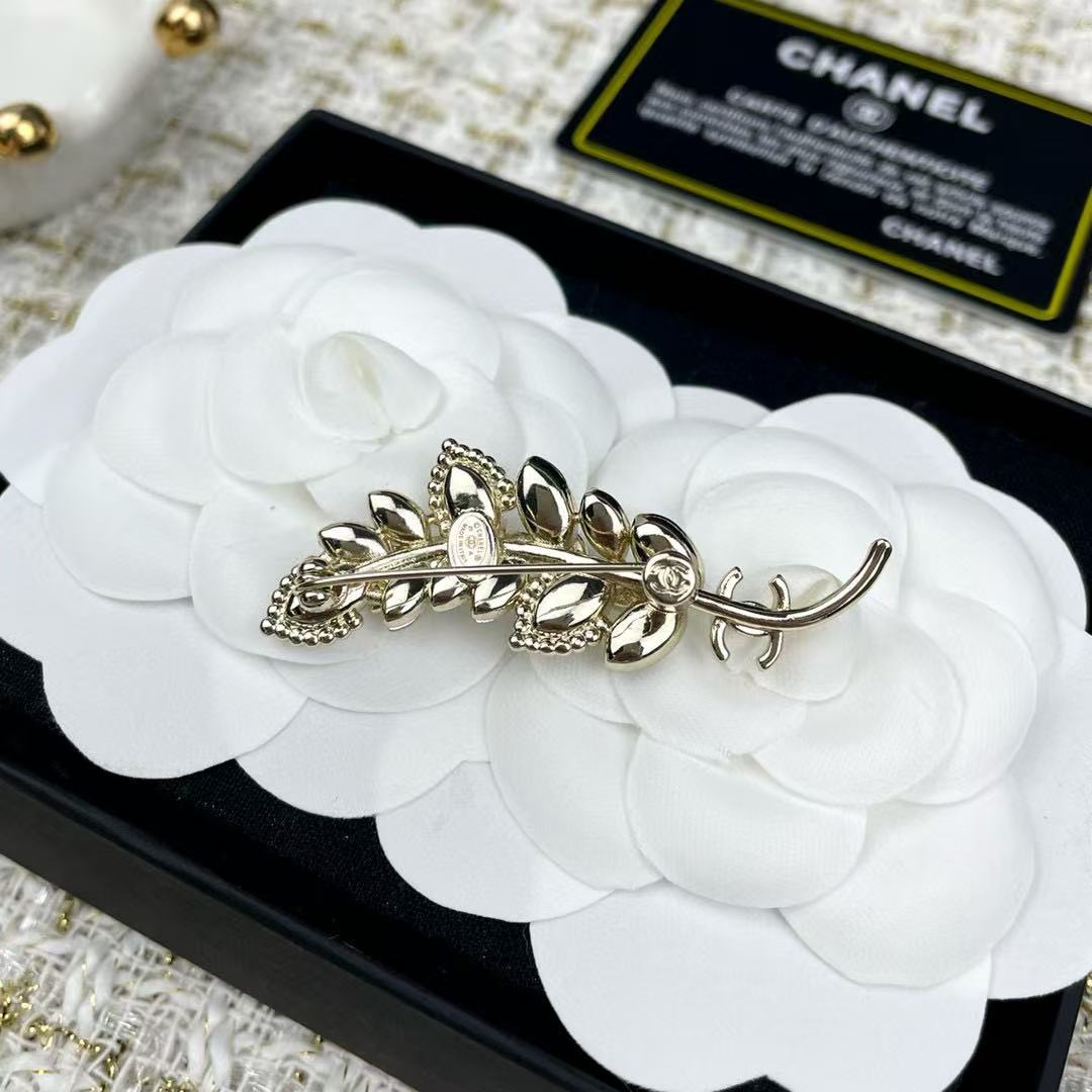 CHANE1 小麦穂ブローチ【50％割引+送料無料】