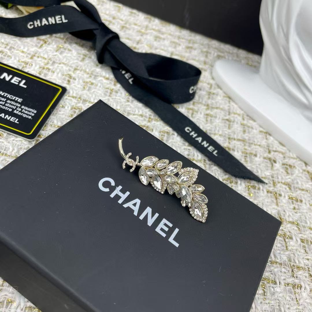 CHANE1 小麦穂ブローチ【50％割引+送料無料】