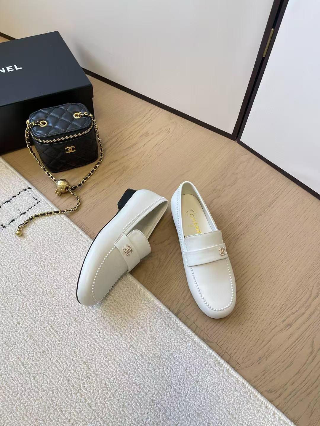 CHANE1 高品質シンプルフラットシューズ【50%割引+送料無料】