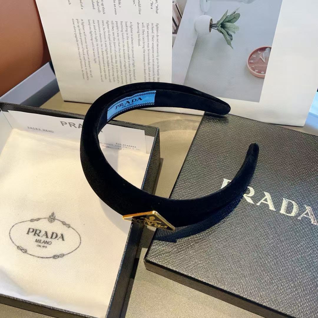 PR4DA トライアングルロゴ ベルベットヘッドバンド【50％割引+送料無料】