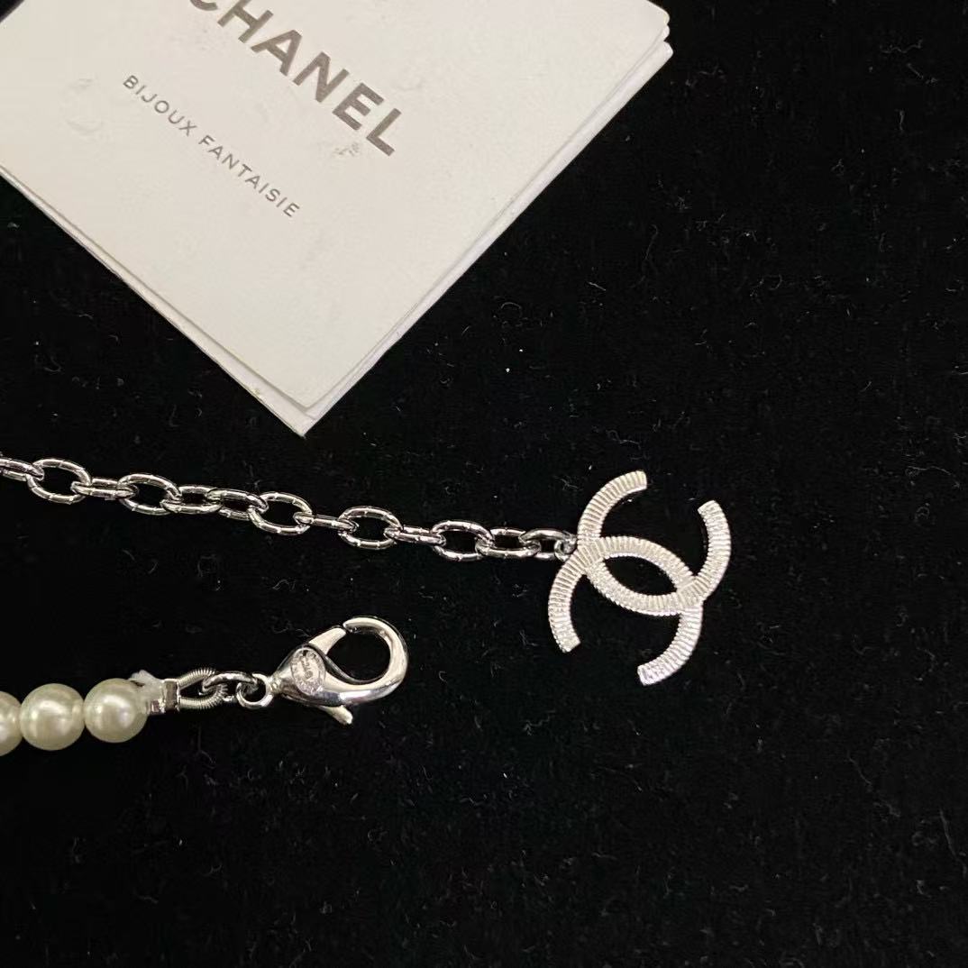 CHANE1 四つ葉のクローバー パールネックレス【50%割引+送料無料】