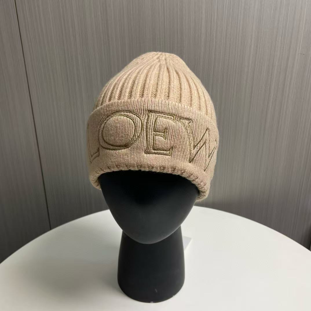 L0WEW 刺繍ニット帽【50％割引+送料無料】