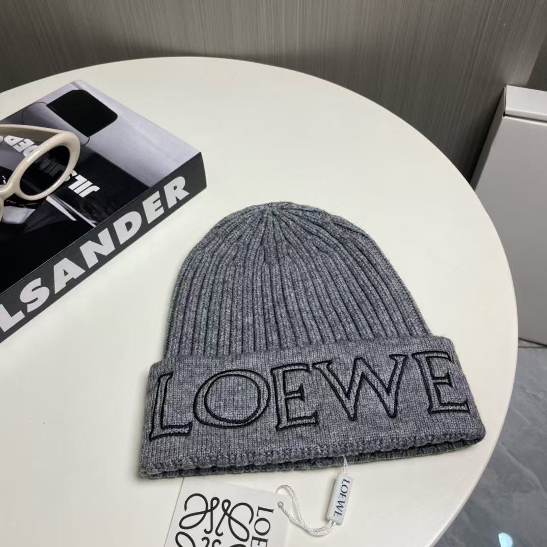 L0WEW 刺繍ニット帽【50％割引+送料無料】