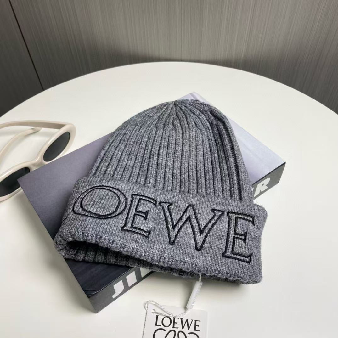 L0WEW 刺繍ニット帽【50％割引+送料無料】