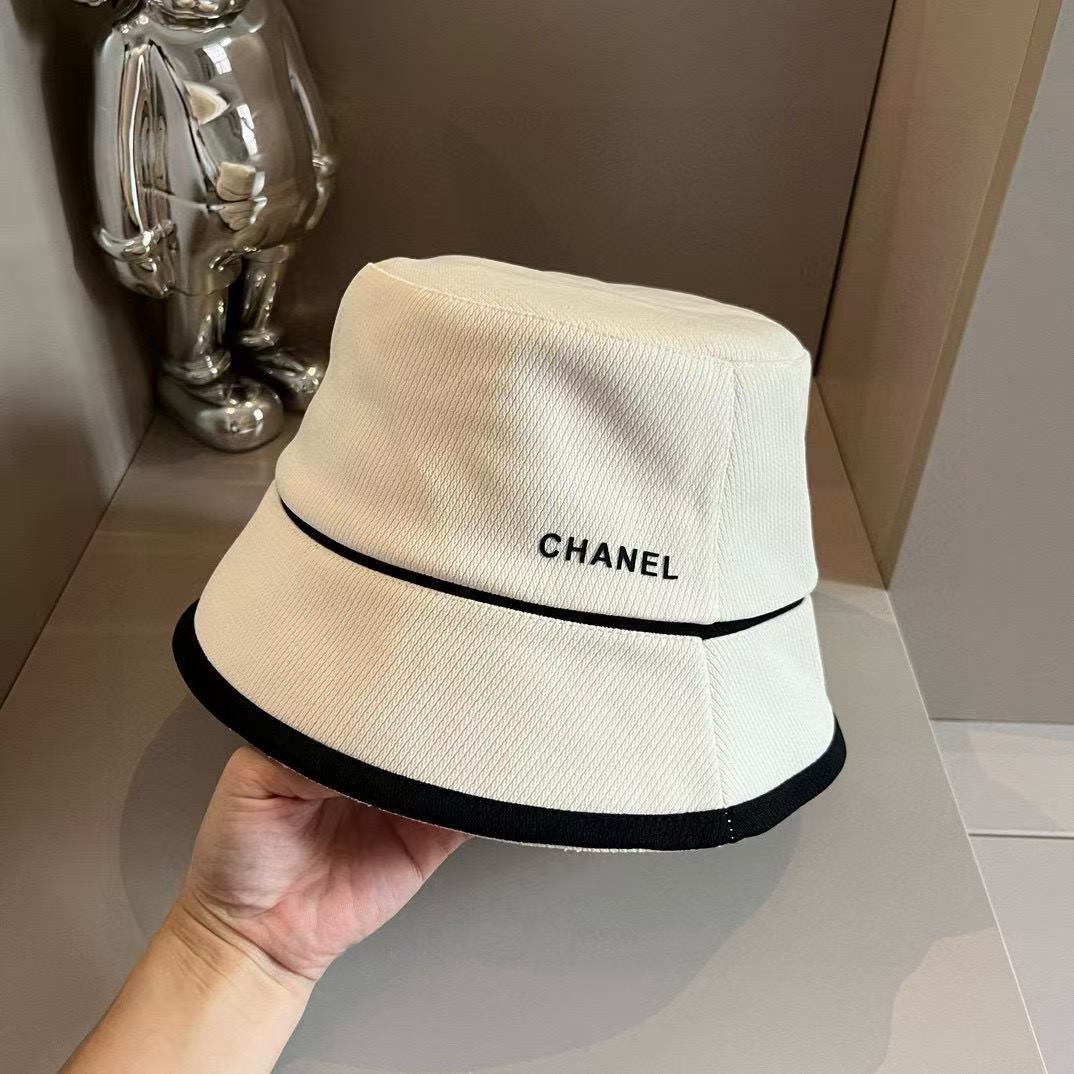 CHANE1 シンプルレターバケットハット【50％割引+送料無料】
