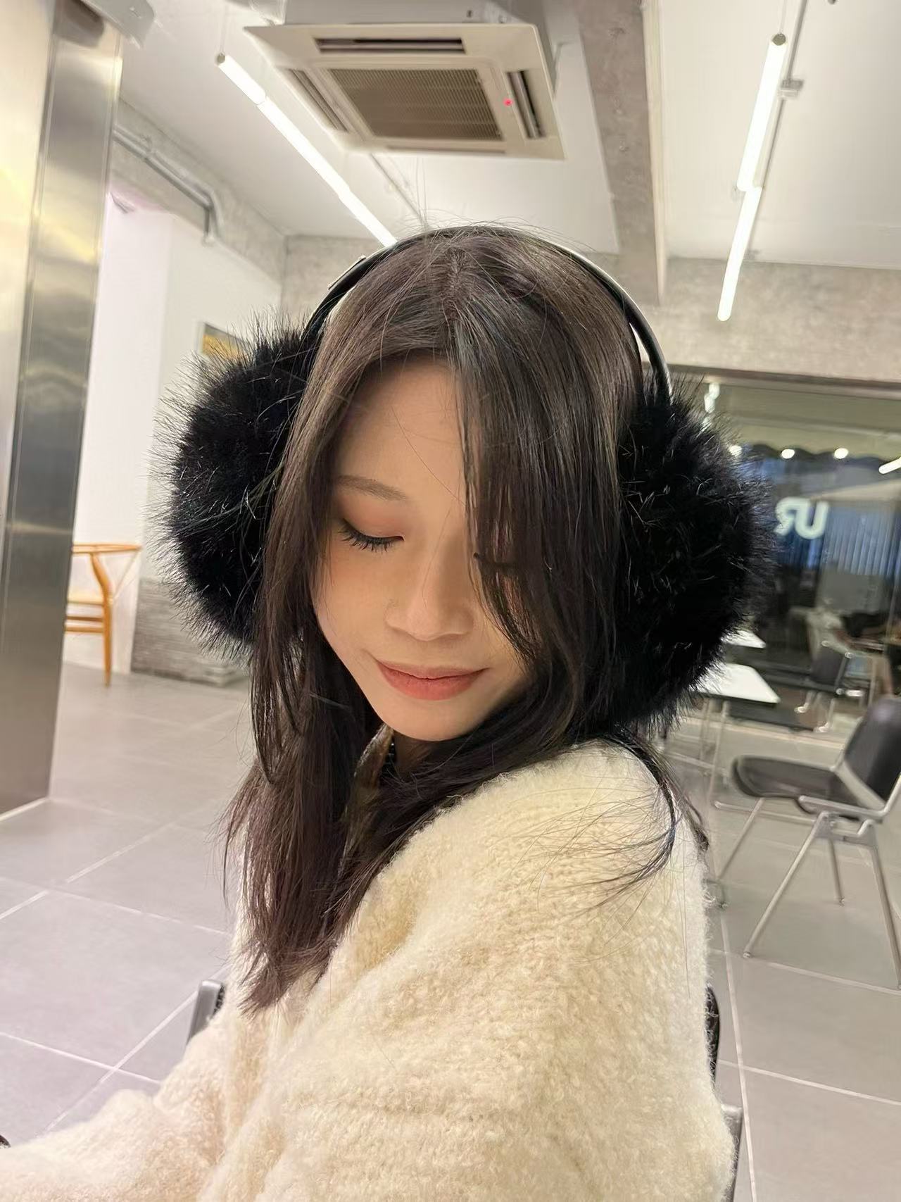 M1M1U ミンクヘアイヤーマフ【50％割引+送料無料】
