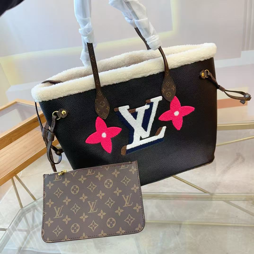 LV ラムウール ショッピングバッグ【50％割引+送料無料】