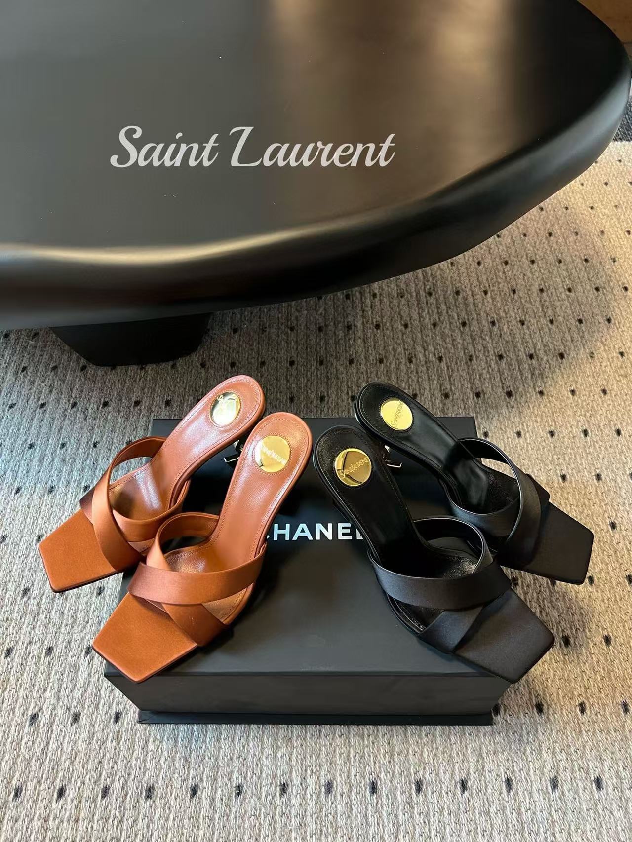 YSL 高品質シルクハイヒール【50％割引+送料無料】