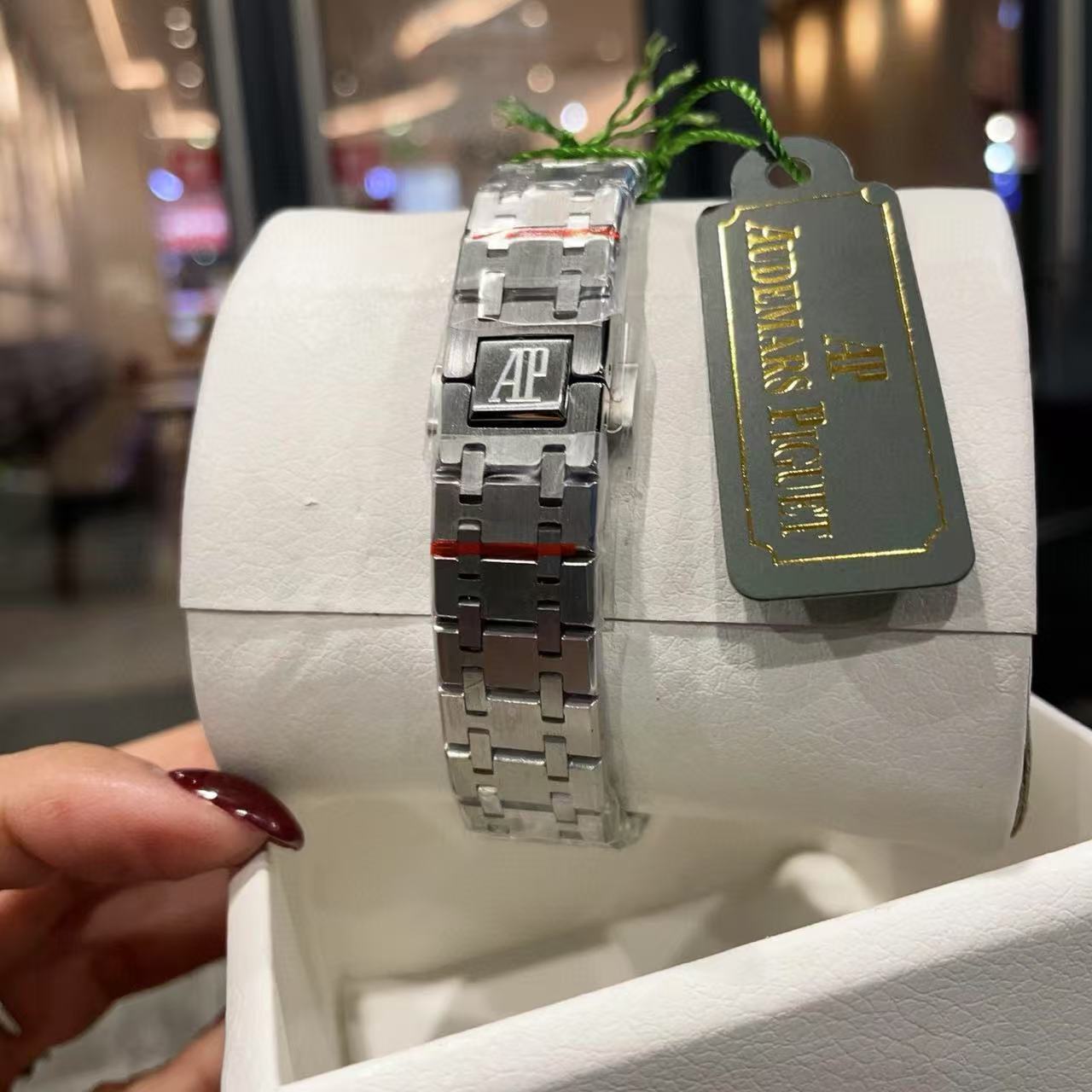 Audemarsp1guet 高品質のスチールバンド 八角形ダイヤモンド レディース腕時計【50％割引+送料無料】