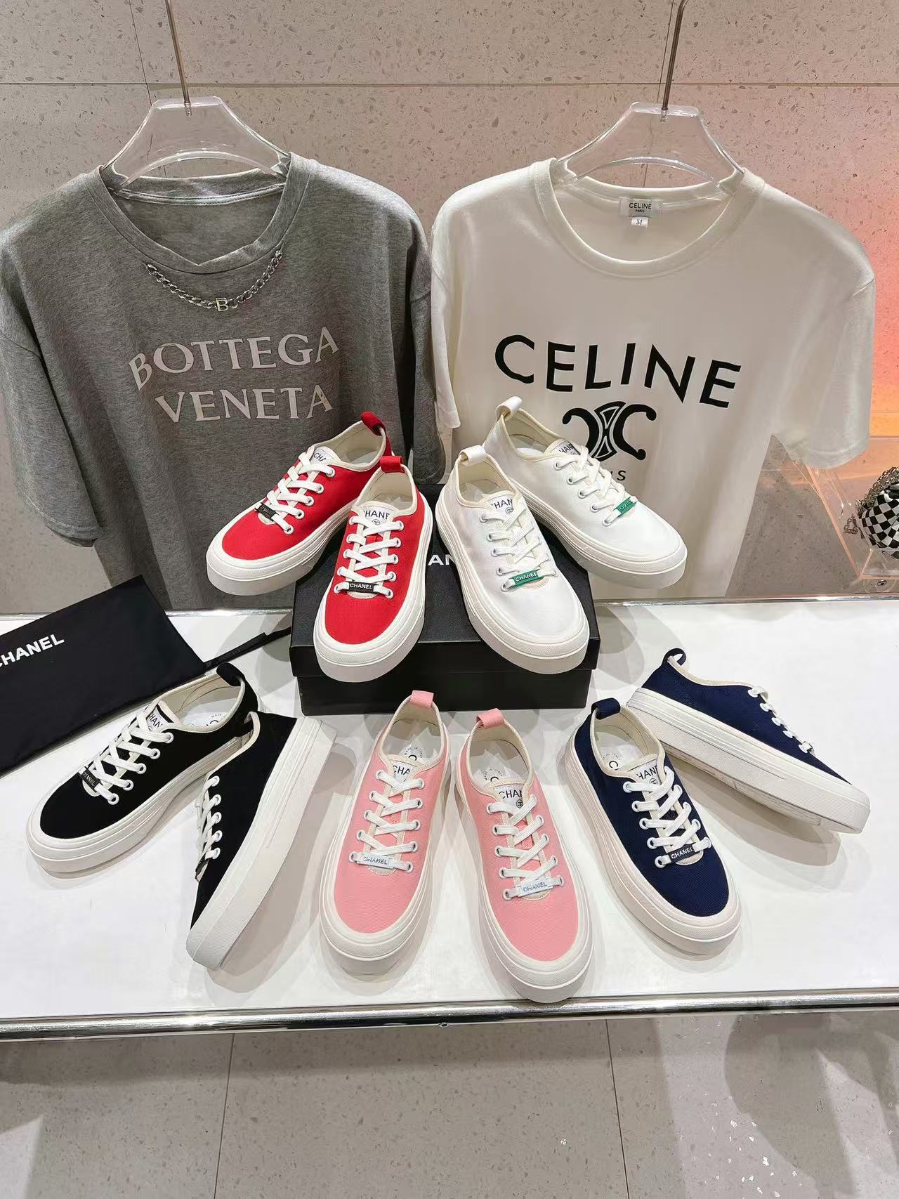 CHANE1 高品質レースアップカジュアルシューズ【50％割引+送料無料】