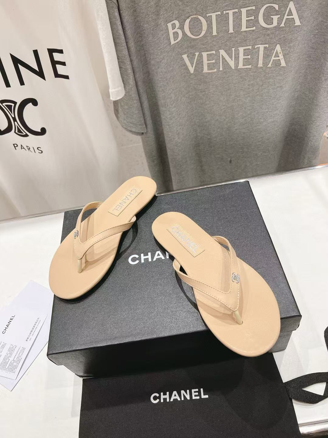 CHANE1 高品質シンプルシープスキンスリッパ【50％割引+送料無料】