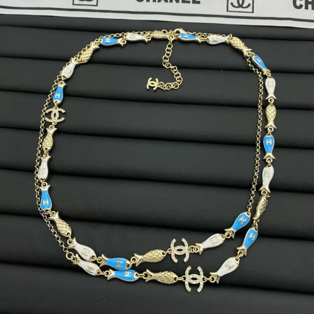 CHANE1 小魚五芒星ブレスレット/ショートネックレス/ロングネックレス【50％割引+送料無料】