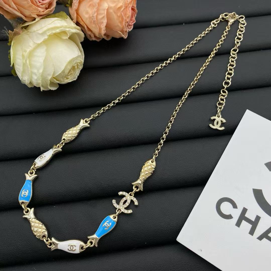 CHANE1 小魚五芒星ブレスレット/ショートネックレス/ロングネックレス【50％割引+送料無料】