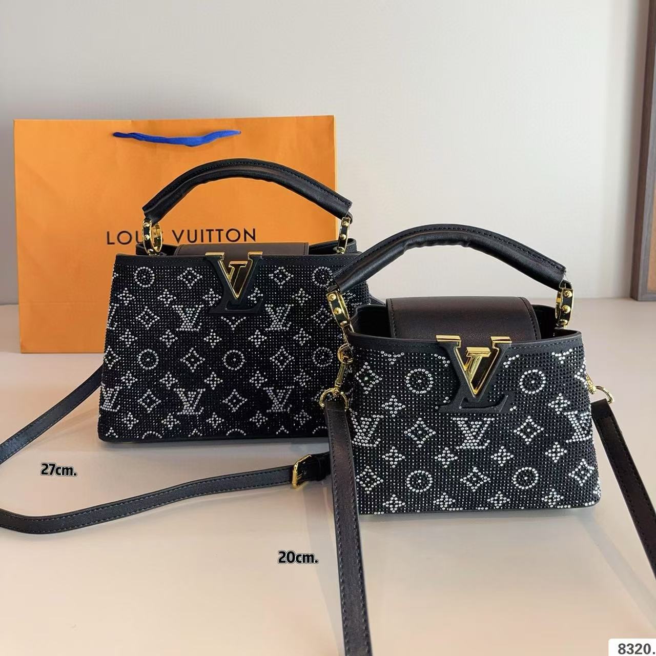 LV Capucines bbダイヤモンドハンドバッグ【50％割引+送料無料】