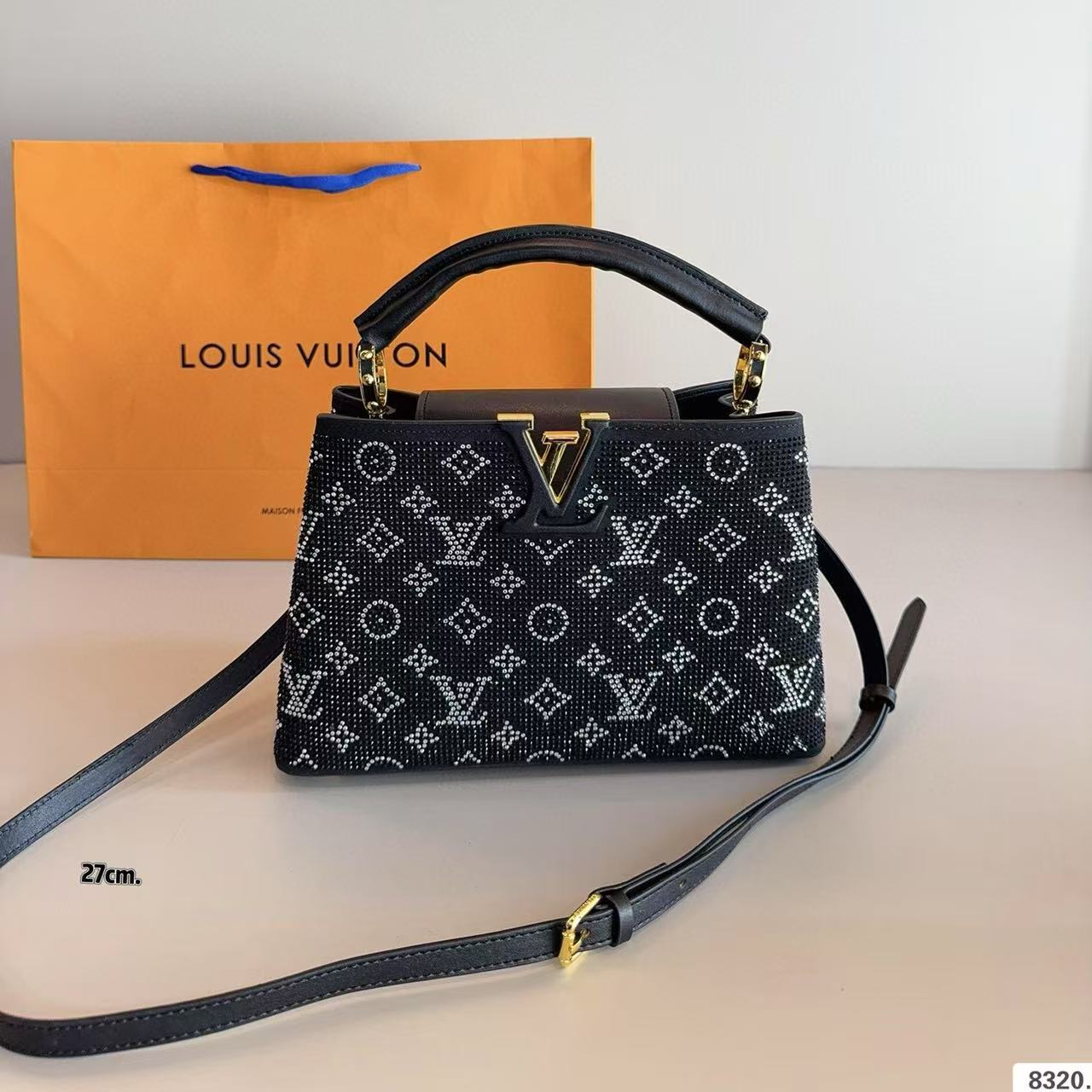 LV Capucines bbダイヤモンドハンドバッグ【50％割引+送料無料】
