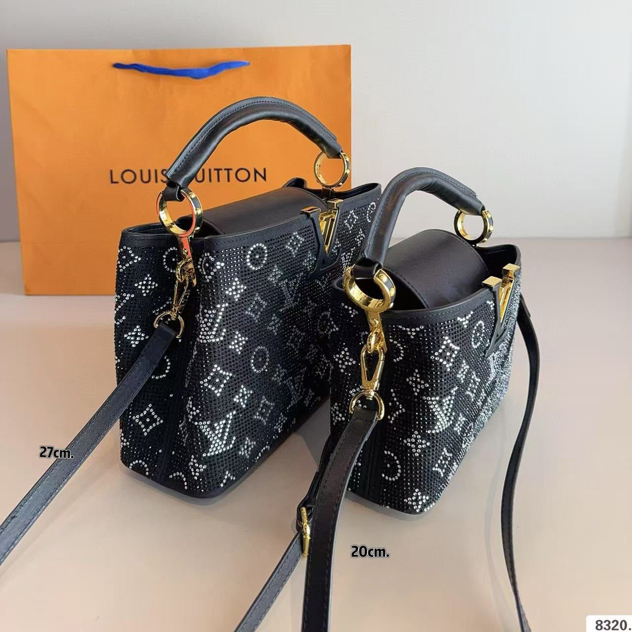 LV Capucines bbダイヤモンドハンドバッグ【50％割引+送料無料】