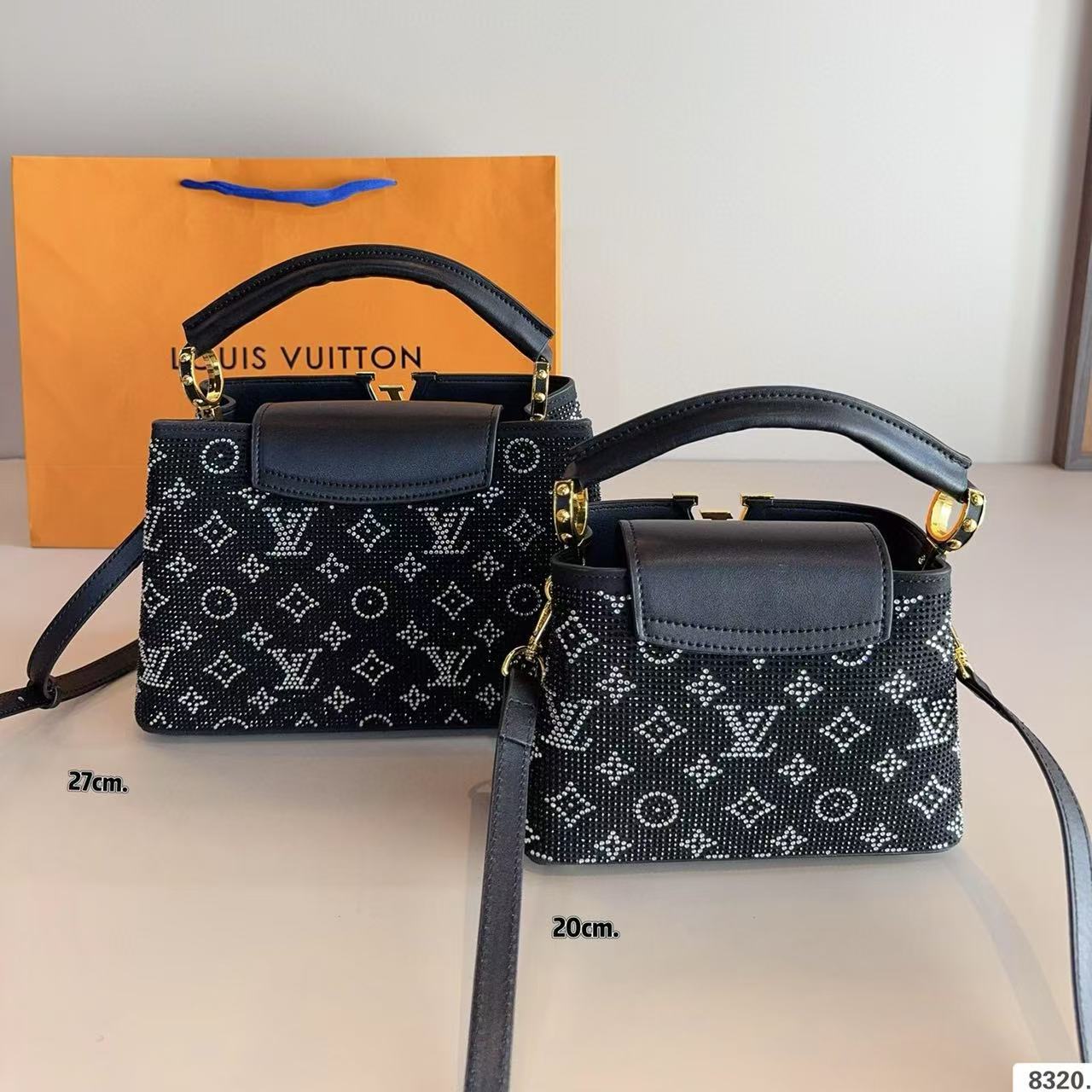 LV Capucines bbダイヤモンドハンドバッグ【50％割引+送料無料】