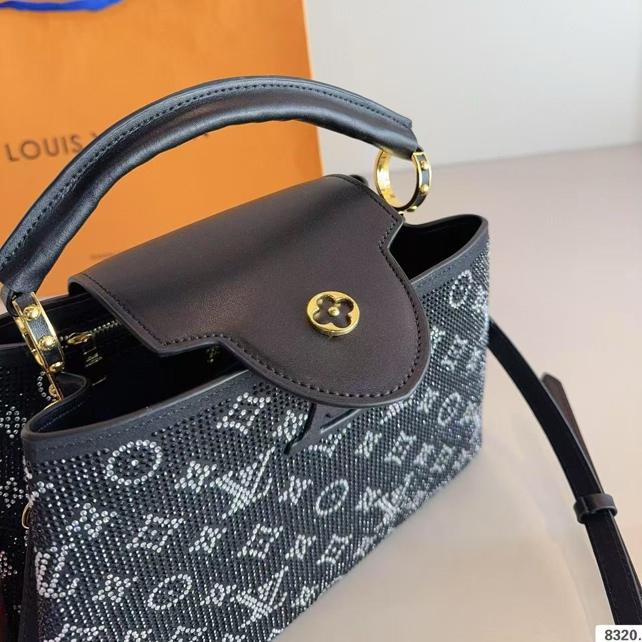 LV Capucines bbダイヤモンドハンドバッグ【50％割引+送料無料】