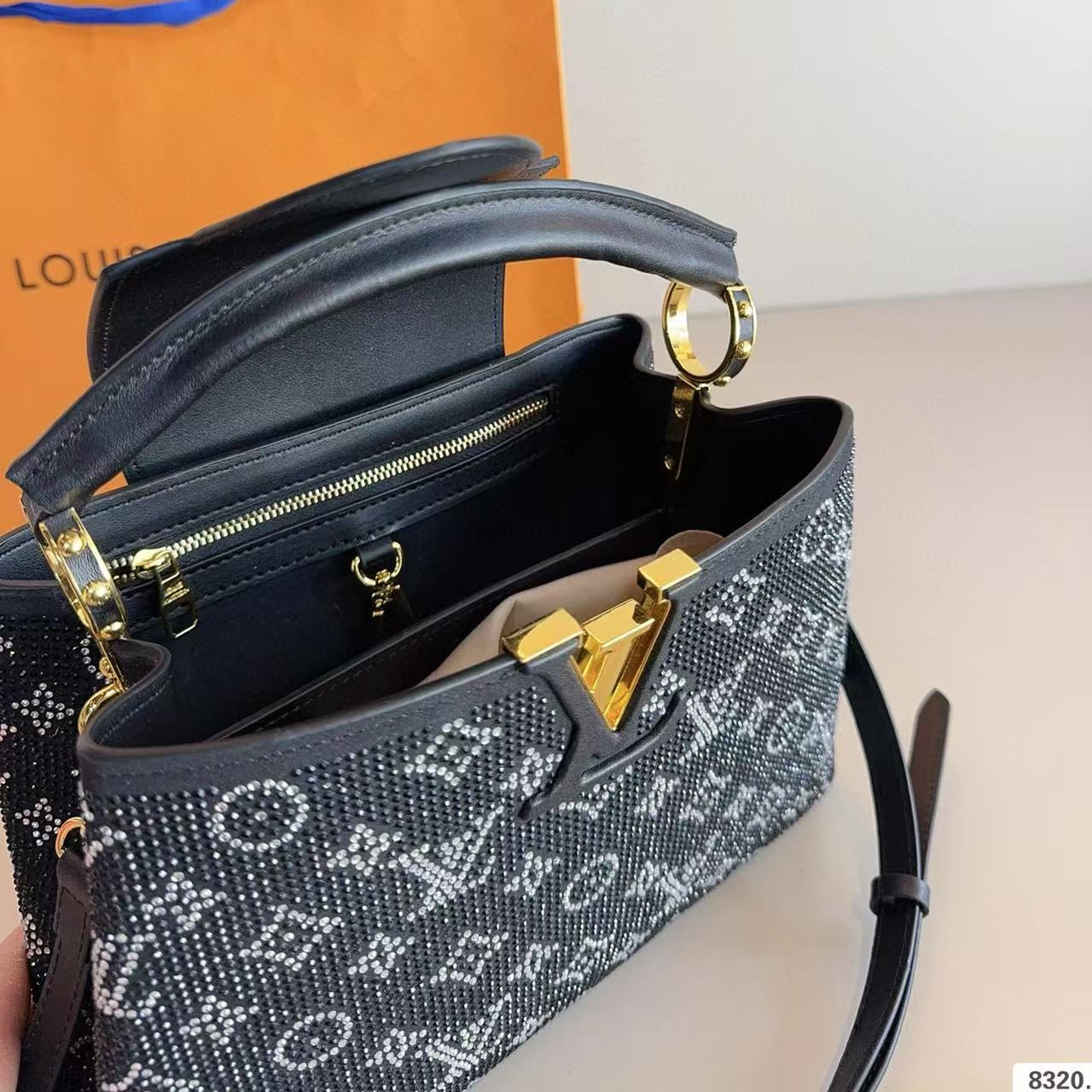 LV Capucines bbダイヤモンドハンドバッグ【50％割引+送料無料】