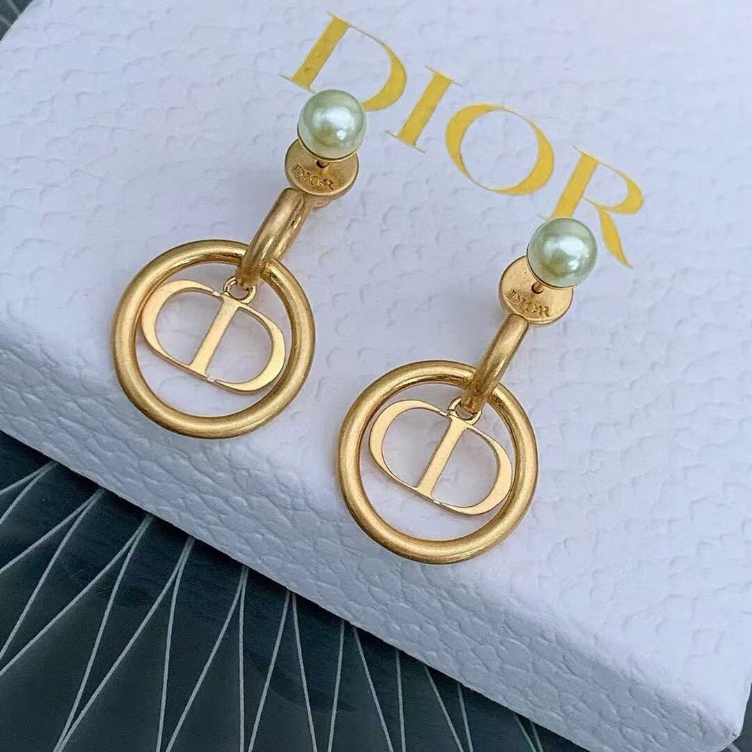 DI0R CD パール スタッド ピアス【50%割引+送料無料】