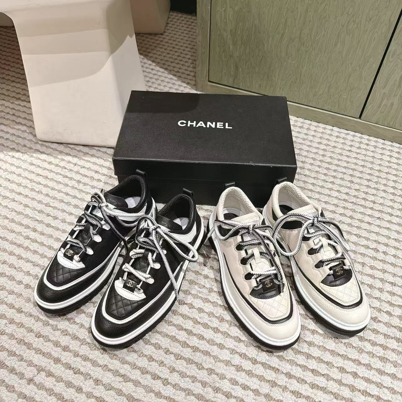 CHANE1 高品質レースアップカジュアルシューズ【50％割引+送料無料】