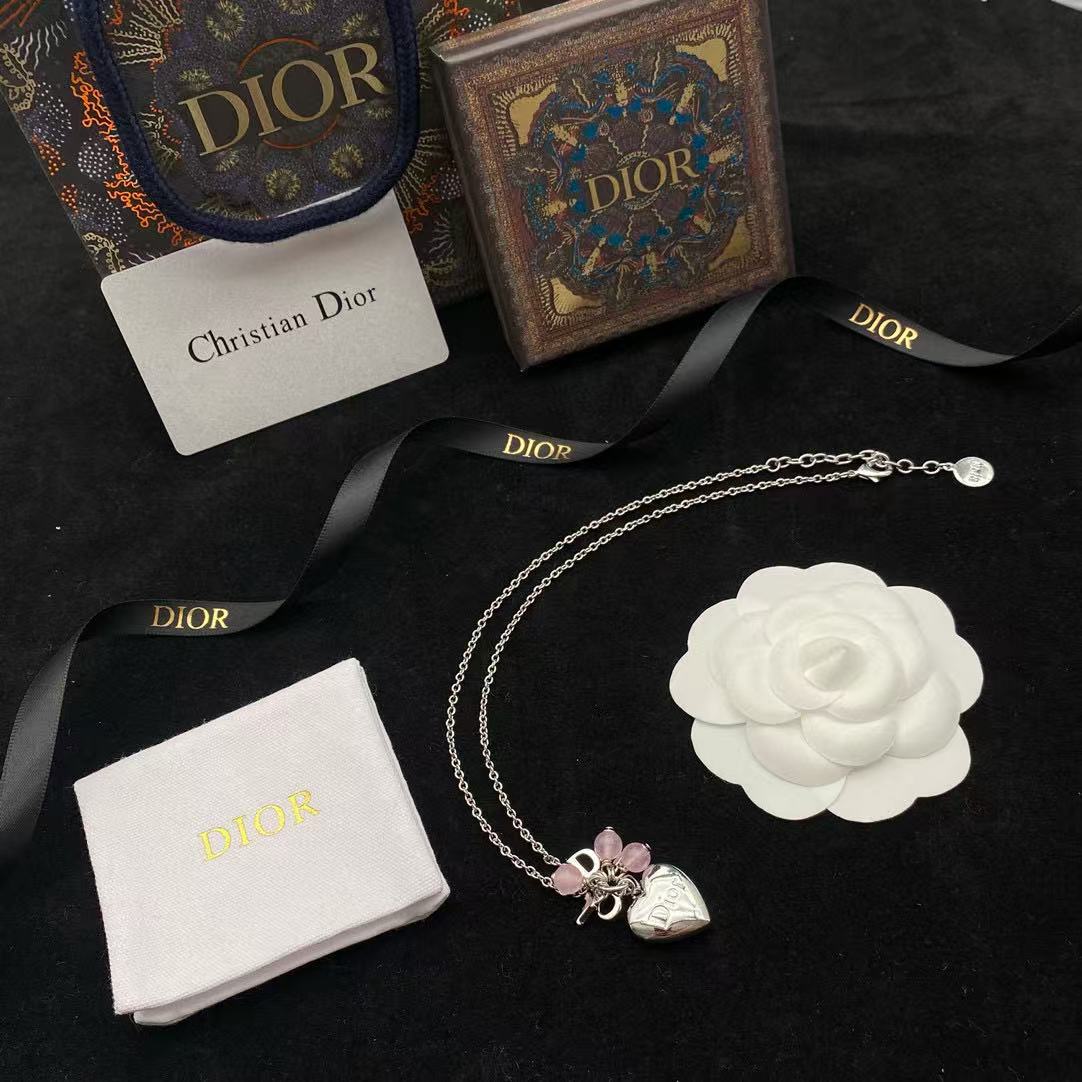 DI0R ハートビーズネックレス【50％割引+送料無料】