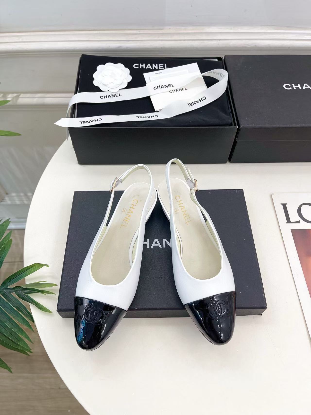 CHANE1 高品質カラーブロックローヒールシューズ【50％割引+送料無料】