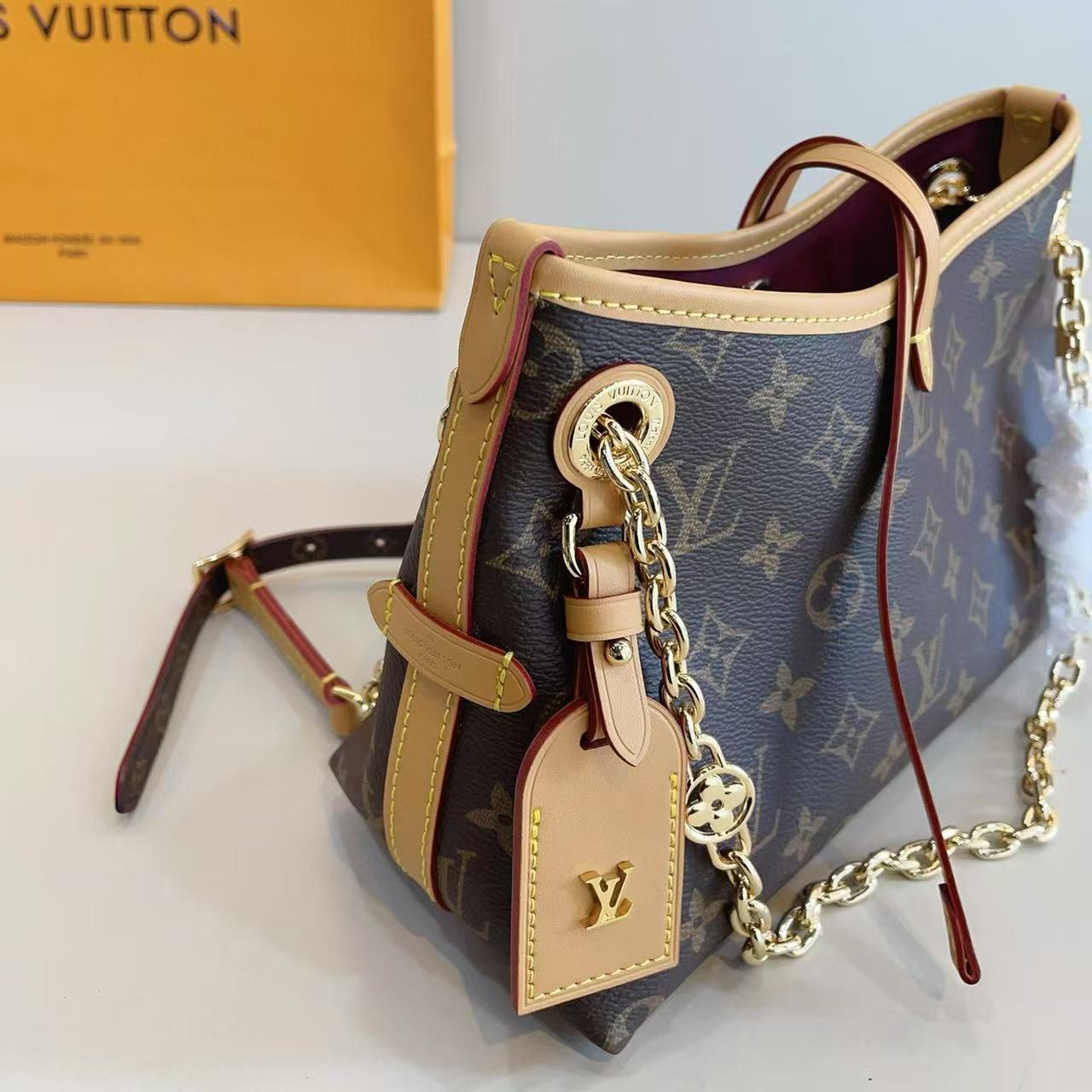 LV carryallbbモノグラムショルダーバッグ【50％割引+送料無料】