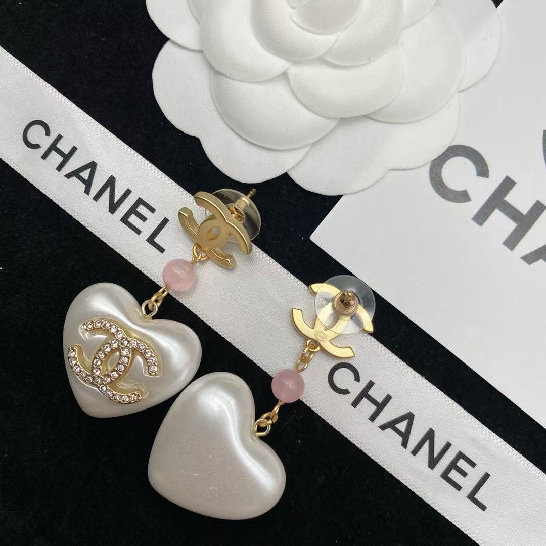 CHANE1 ハートピアス＋ブレスレット＋ネックレス 3点セット【50％割引+送料無料】