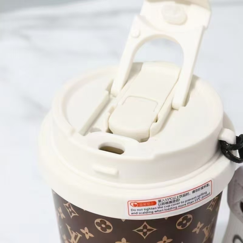 LV オールドフラワー ステンレススチール 魔法瓶カップ【50％割引+送料無料】