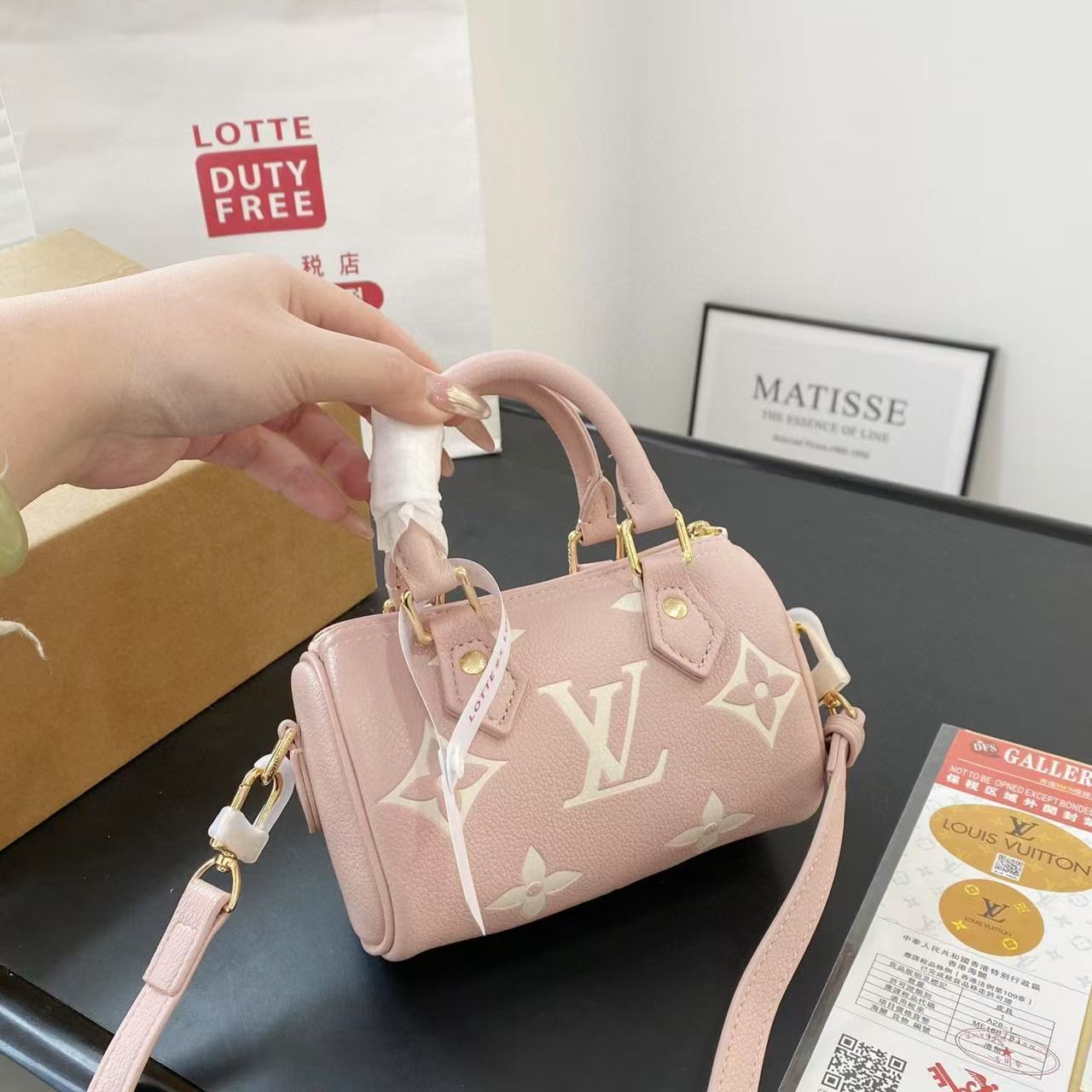 LV Speedy Nanoハンドバッグ【 50％割引+送料無料】
