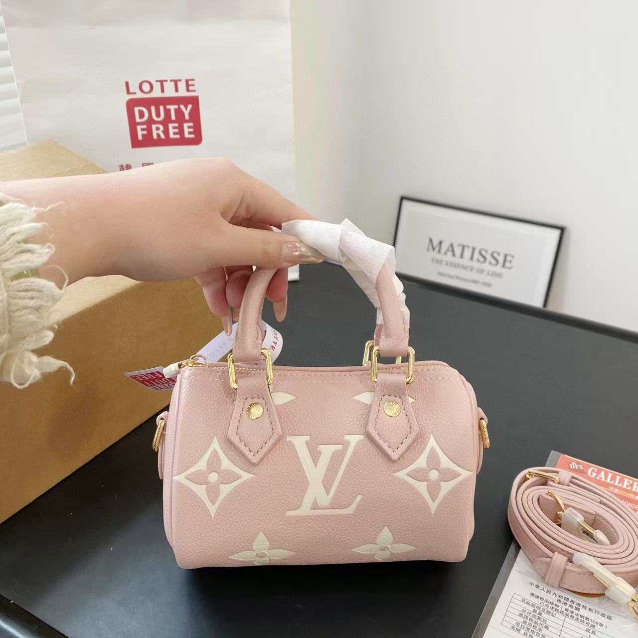 LV Speedy Nanoハンドバッグ【 50％割引+送料無料】