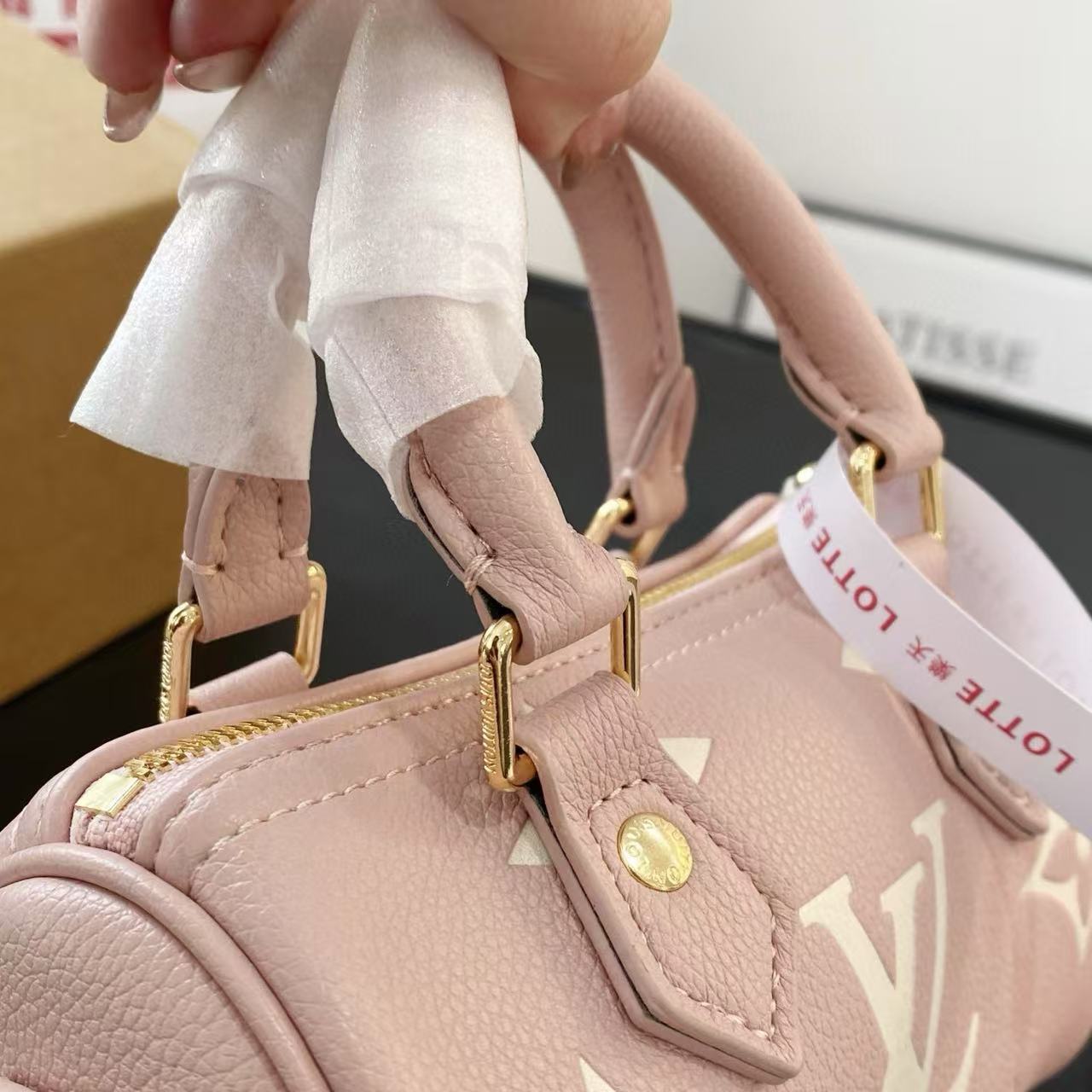 LV Speedy Nanoハンドバッグ【 50％割引+送料無料】
