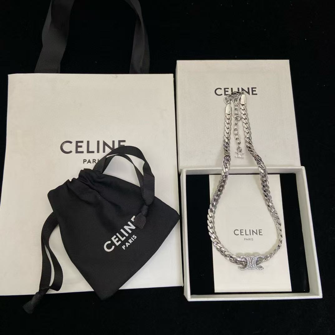CEL1NE ダイヤモンド 凱旋門ネックレス【 50％割引+送料無料】