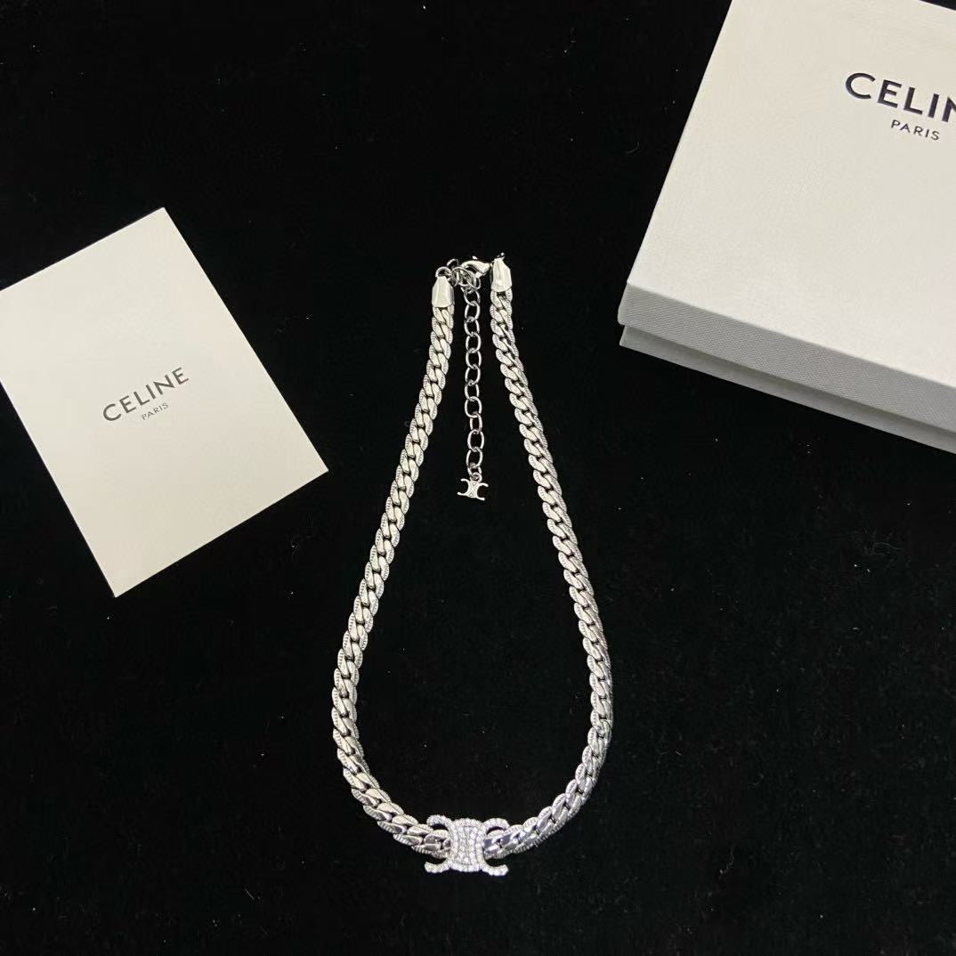 CEL1NE ダイヤモンド 凱旋門ネックレス【 50％割引+送料無料】