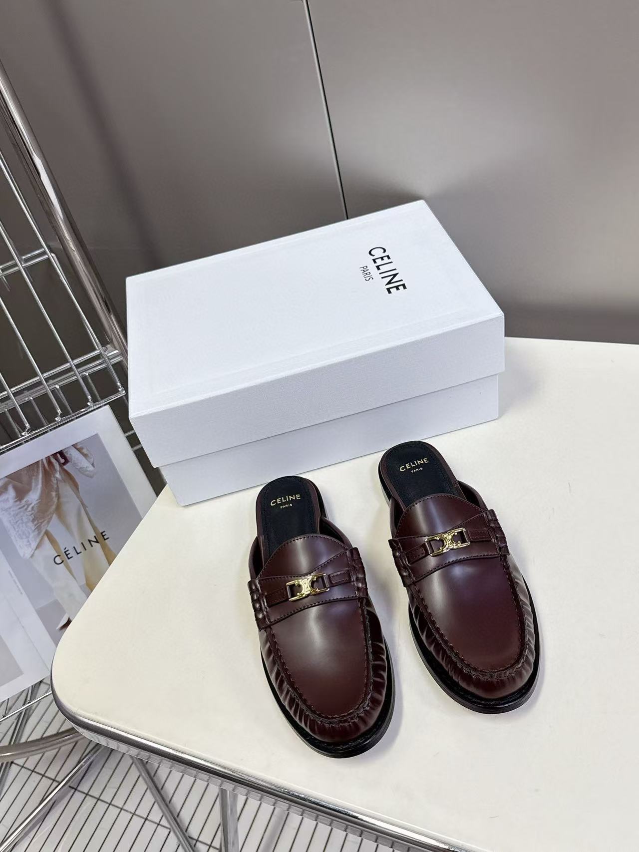 CEL1NE 高品質シープスキンローファー【50％割引+送料無料】