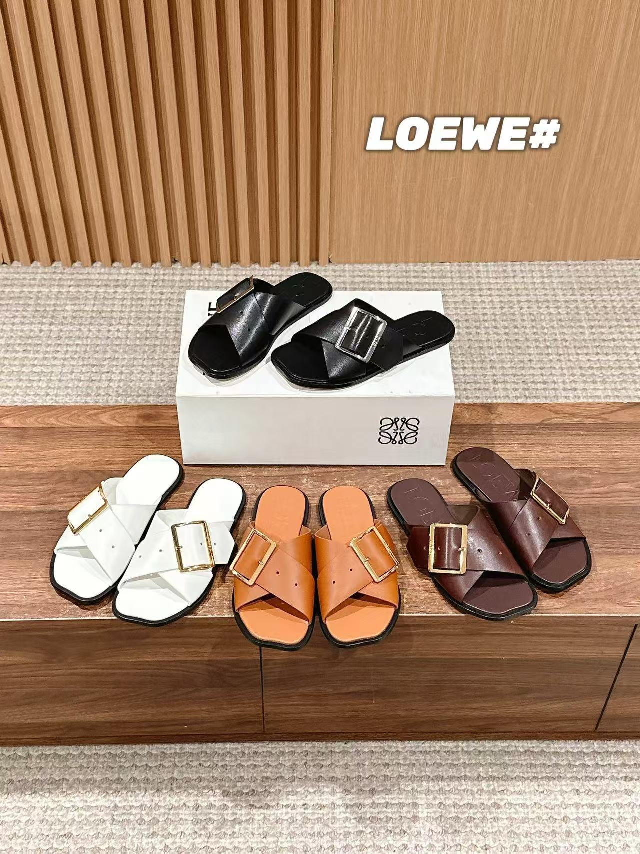 L0WEW 高品質クロスフラットスリッパ【50％割引+送料無料】